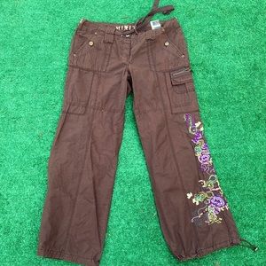 NEVER WORN! Low rise, bootcut, 100% cotton Mixit pants. Size 12p